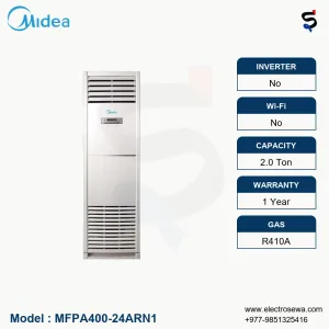 floor standing ac, MFPA400-24ARN1 midea ac 2 ton