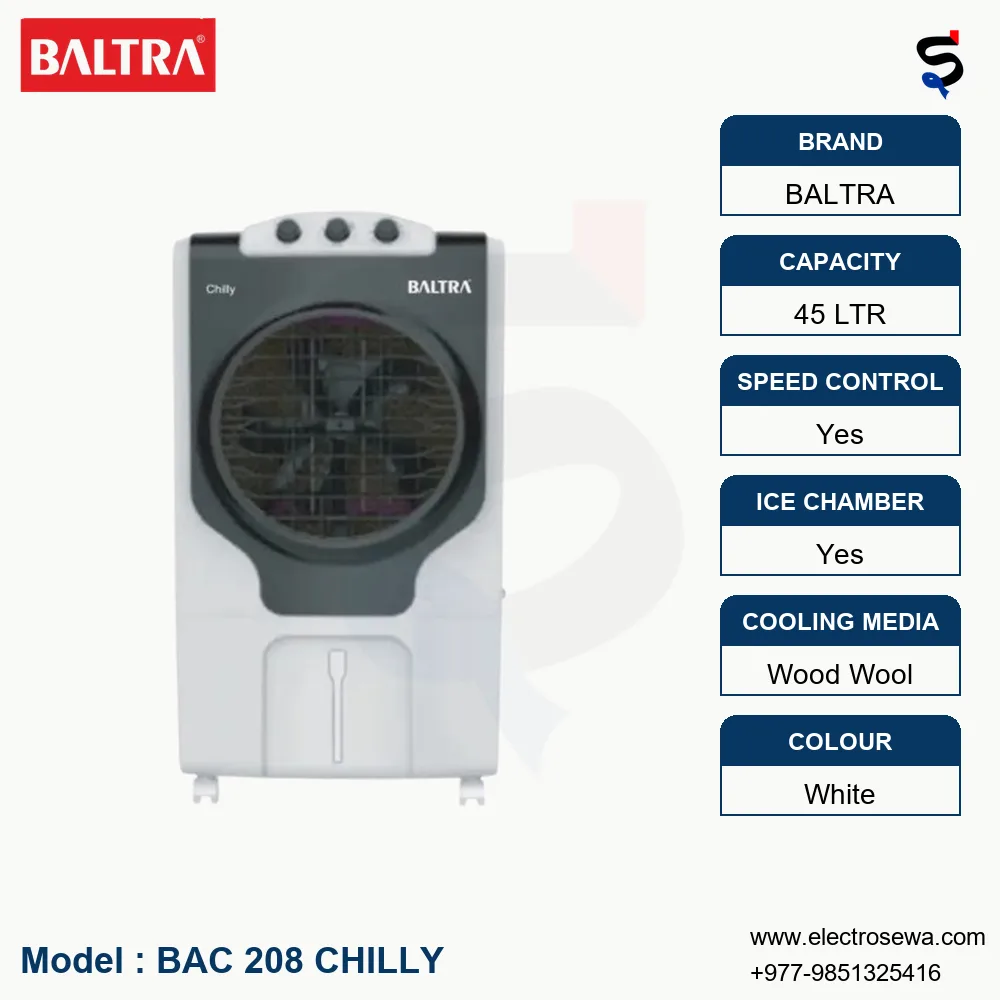 BALTRA AIR COOLER – 45 LTR (BAC 208 CHILLY)