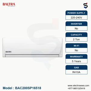 Baltra AC , 2.0 Ton - Non Inverter Air Conditioner, BAC200SP16518