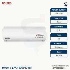 Baltra Ac, 1.5 Ton – Inverter Air Conditioner, BAC150SP17418