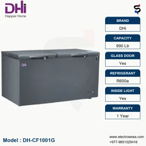 DHi CHEST FREEZER - HARDTOP - 990LTR (DH-CF1001G)