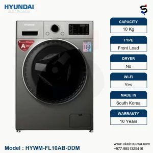 Hyundai washing machine 10 kg