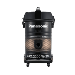 PANASONIC VACUUM CLEANER - 2200 WATT - 21L Drum with Exhaust Filter (MC-YL635T146)