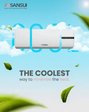 SANSUI AC - 1.5 Ton WALL MOUNT - Inverter WiFi Air Conditioner(SSZ 18.CX18-IHW) - Image 12