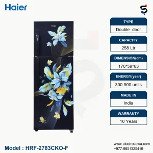 haier refrigerator 258 ltr,