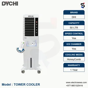 DYCHI AIR COOLER – 35 LTR TOWER COOLER