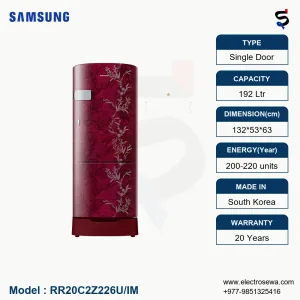 single door samsung refrigerator