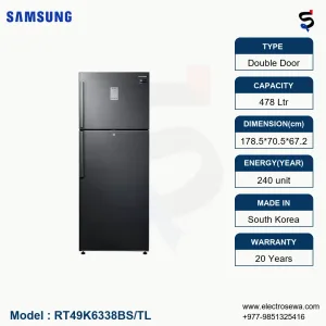 samsung refrigerator 478 ltr double door