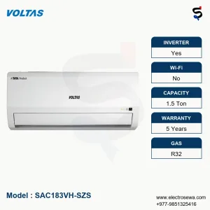Buy Voltas 1.5 Ton Ac Inverter from Online electrosewa