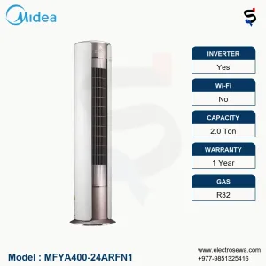 floor standing ac, MFYA400-24ARFN1, midea ac