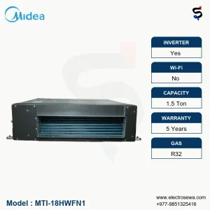 midea inverter air conditioner, MTI-18HWFN1, midea ac
