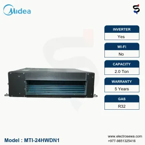 midea 2 ton ductable air conditioner, MTI-24HWDN1