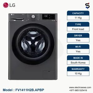 lg 11 kg washer, 11 kg washer, FV1411H2B.APBP