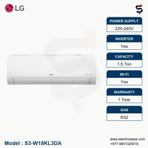 lg ac 1.5 ton, lg air conditioner, S3-W18KL3DA