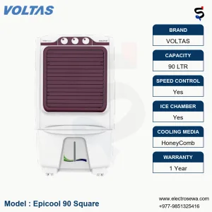 VOLTAS 90 LTR Desert Air Cooler (Epicool 90 Square)