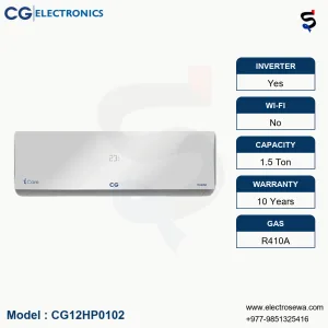 CG AC – 1.5 Ton Wall Mounted – Inverter Split Type (CG18HP0102)