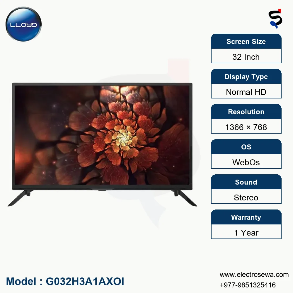 Buy Lloyd TV 32 Inch HD TV Online in Nepal – Available at Electrosewa