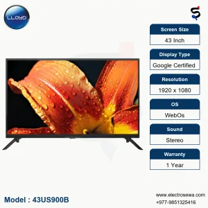 LLOYD TV – 43 Inch- Google Certified (43US900B)