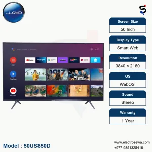 LLOYD TV – 50 Inch- Smart Web OS (50US850D)