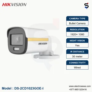 HIKVISION-2MP Bullet Network Camera (DS-2CD1023GOE-I)