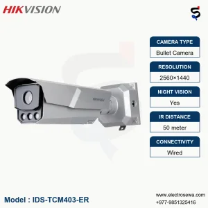 HIKVISION-4 MP Radar-Assisted Smart Monitoring Camera (IDS-TCM403-ER)