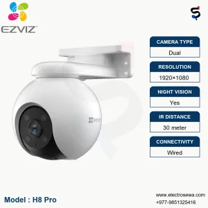 EZVIZ -3MP PTZ Camera (H8 Pro)