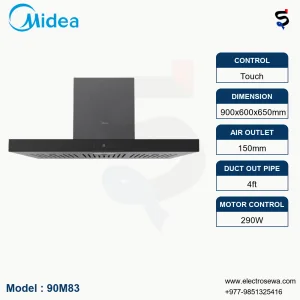 MIDEA- ISLAND ELECTRIC CHIMNEY (90M83)