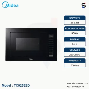 MIDEA Microwave Oven – 25 Ltr – BUILTIN SERIES (TC925E8D)