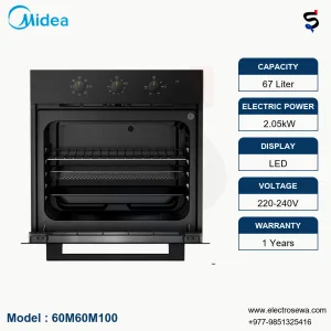 MIDEA Microwave Oven – 67 Ltr – BUILTIN SERIES (60M60M1 00)